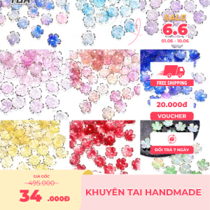 Khuyên tai handmade D01